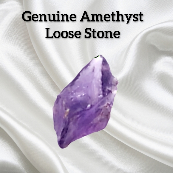 Jewelry - 👣3/$20. Genuine Amethyst Loose Stone